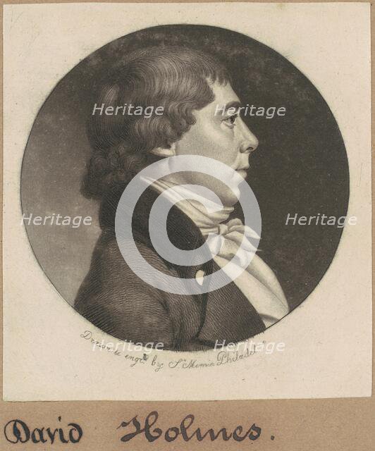 David Holmes, 1799. Creator: Charles Balthazar Julien Févret de Saint-Mémin.