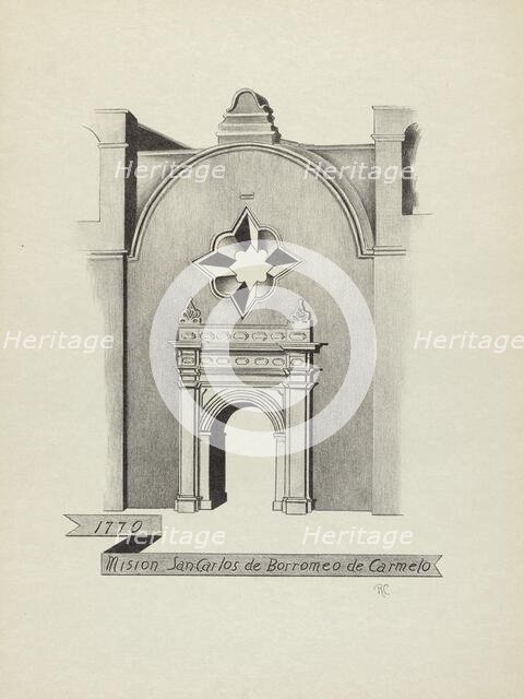 Mision San Carlos de Borromeo de Carmelo. Creator: James Jones.