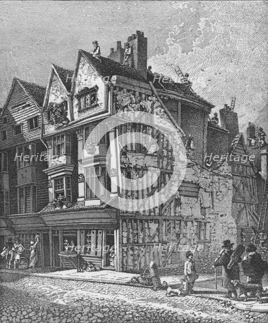 Long Lane, Smithfield, City of London, 1810 (1911). Artist: John Thomas Smith.