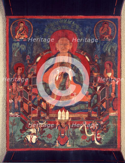 Arhat Rahula, 1400-1450. Creator: Unknown.