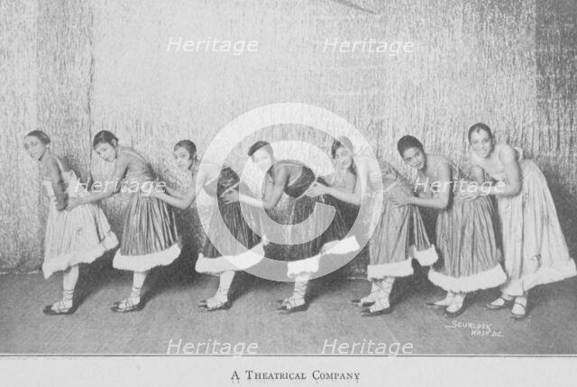 A Theatrical Company, 1927. Creators: Addison N. Scurlock, Unknown.