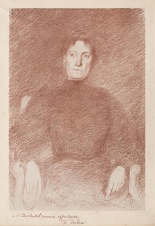 Seated Woman. Creator: Charles Marie Dulac (French, 1865-1898).