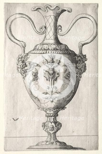 Design for a Vase. Creator: Virgilius Solis (German, 1514-1562).