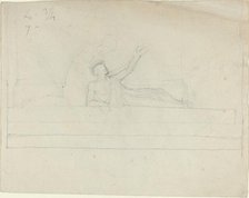 Two Greek Classical Figures, in or after 1797. Creator: John Flaxman.