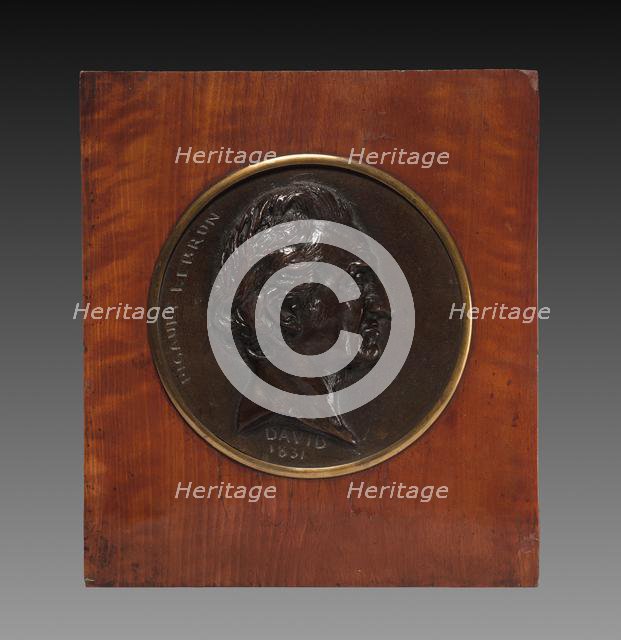 Portrait Medallion of Pigault-Lebrun, 1831. Creator: Pierre Jean David d'Angers (French, 1788-1856).