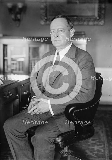 Charles S. Hamlin, Assistant Secretary of The Treasury, 1913. Creator: Harris & Ewing.