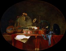 Attributes of Music, 1767. Creator: Chardin, Jean-Baptiste Siméon (1699-1779).