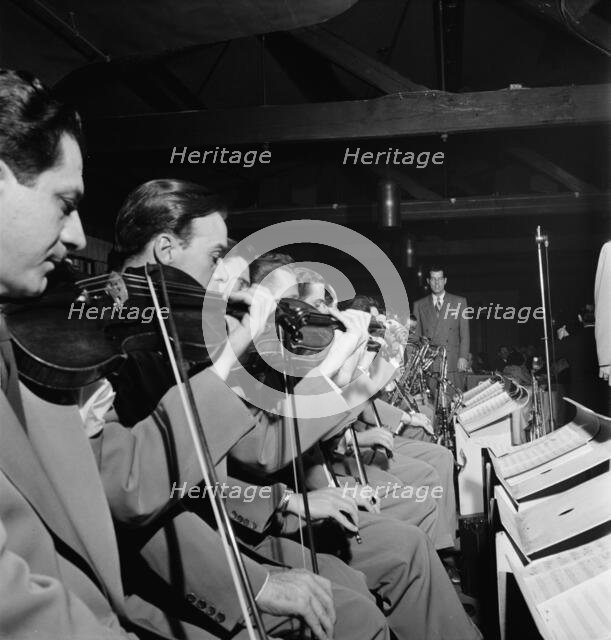 Portrait of Bill Cogliano, Joseph Kowalewski, Carl Ottobrino, Stanley Kraft...N.Y., ca. June 1947. Creator: William Paul Gottlieb.