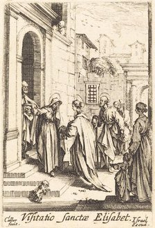 The Visitation, in or after 1630. Creator: Jacques Callot.