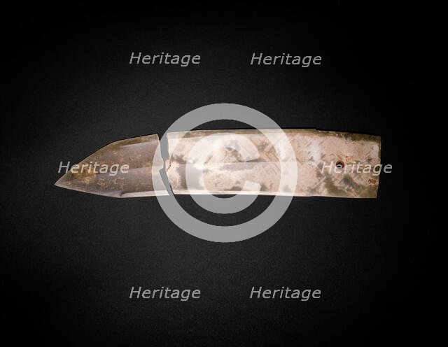 Dagger-Blade (ge), Shang dynasty (c. 1600-1046 BC). Creator: Unknown.