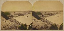 Burlington, Vermont Docks, about 1865. Creator: Guy B. Davis.