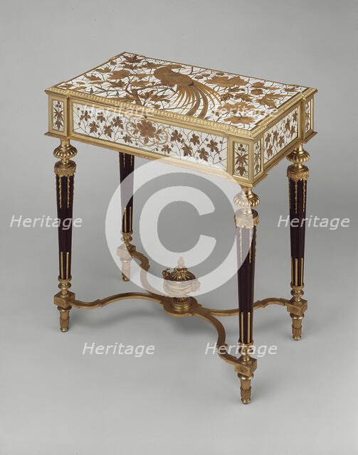 Work Table, France, c. 1880. Creator: Unknown.