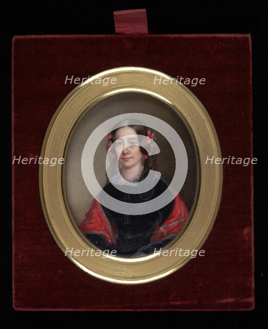 Mrs. James Suydam (Charlotte Heyer), 1859. Creator: John Carlin.