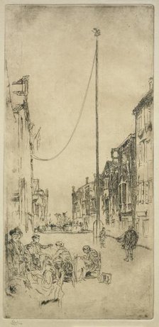 The Mast. Creator: James McNeill Whistler (American, 1834-1903).