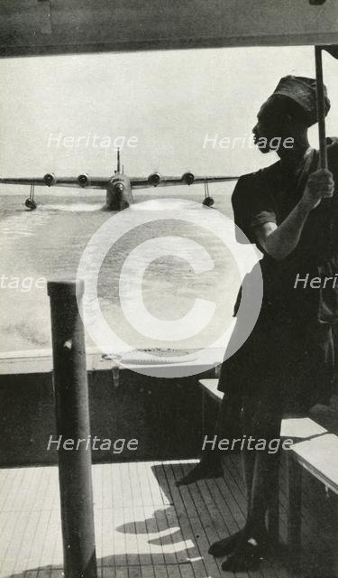 'The Shadow Moves East', c1939-c1944 (1946). Creator: Unknown.