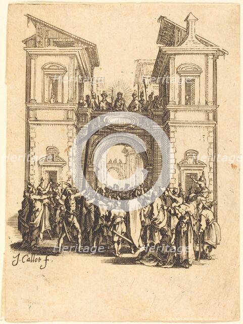 Ecce Homo, c. 1624/1625. Creator: Jacques Callot.