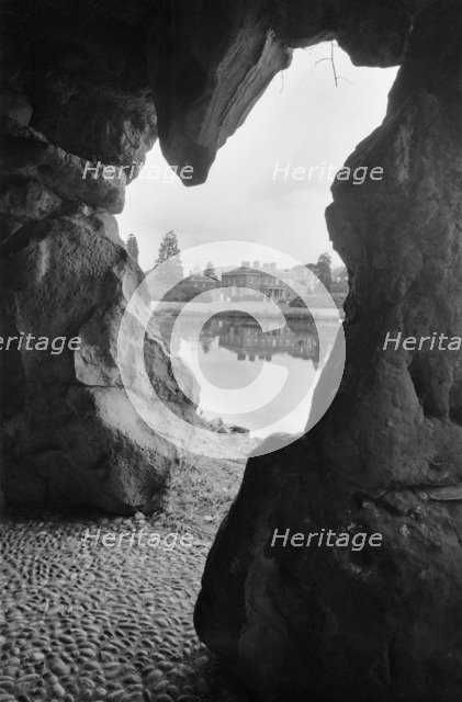 Grotto at Ascot Place, Winkfield, Berkshire, 1945. Artist: Eric de Maré