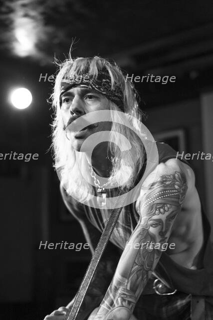 Rylan Woods, Eater live at 100 Club, London, Mar 2023. Creator: Annapaola Marchesani.