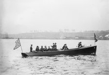 Taft at Naval Review 10/14/12, 1912. Creator: Bain News Service.