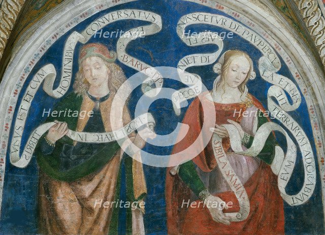 The Prophet Baruch and the Samian Sibyl, 1492-1495.