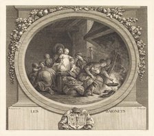 Les Baignets, probably 1782. Creator: Nicolas Delaunay.