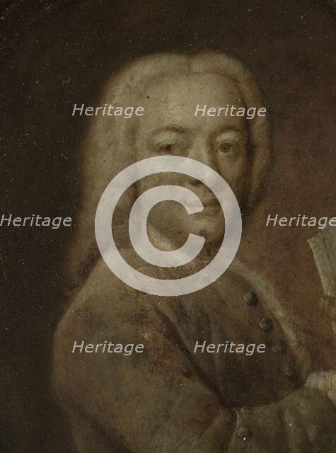 Portrait of Bernardus de Bosch I, Poet and Art Patron in Amsterdam, 1732-1771. Creator: Jan Maurits Quinkhard.