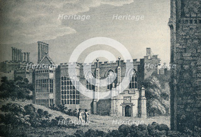 'The Ruins of Cowdray House, near Midhurst, Sussex', 1907. Artist: Unknown.