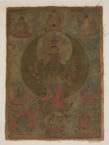 Panel from Painting of a Thousand-Armed Guanyin, date unknown. Creator: Unknown.