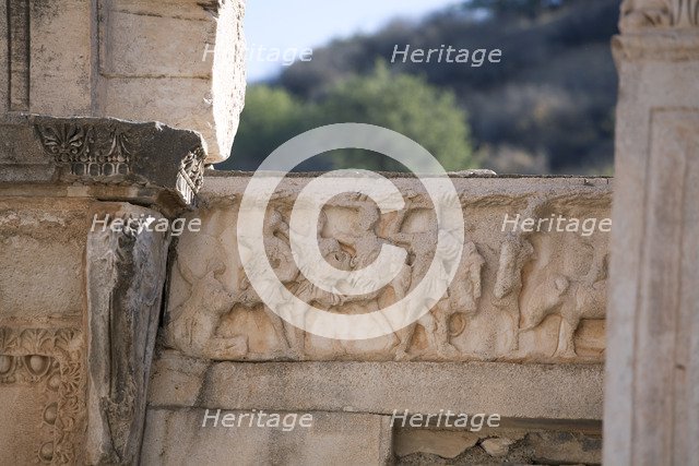 The Temple of Hadrian, Ephesus, Turkey. Artist: Samuel Magal