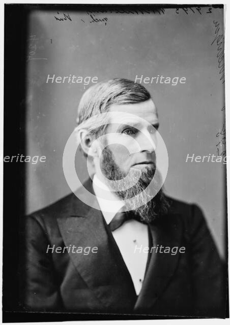 W.B. Williams of Michigan, between 1870 and 1880. Creator: Unknown.