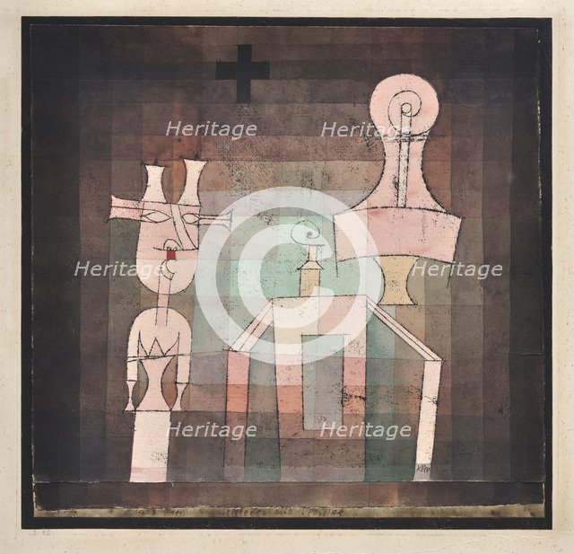 Still Life with sculptures, 1923.