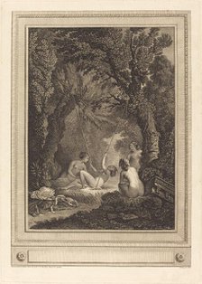 La balancoire mysterieuse, 1784. Creator: Geraud Vidal.