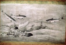 Japanese painting of fish. Artist: Unknown