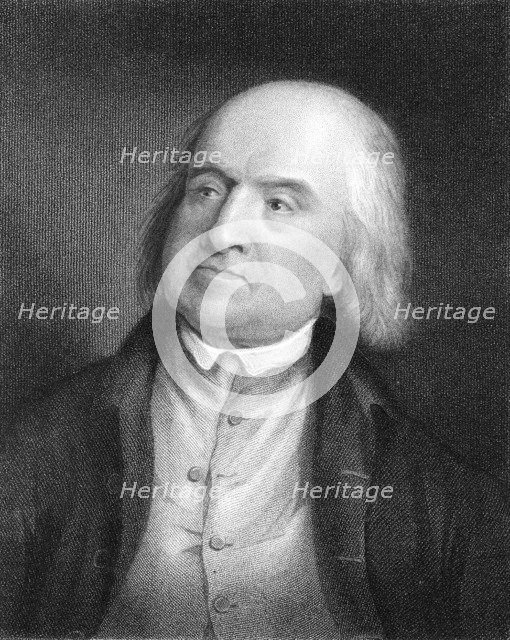 Jeremy Bentham, English social reformer and philosopher. Artist: Unknown