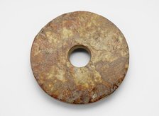 Disk (bi ?), Late Neolithic period, ca. 3300-2250 BCE. Creator: Unknown;Unknown.