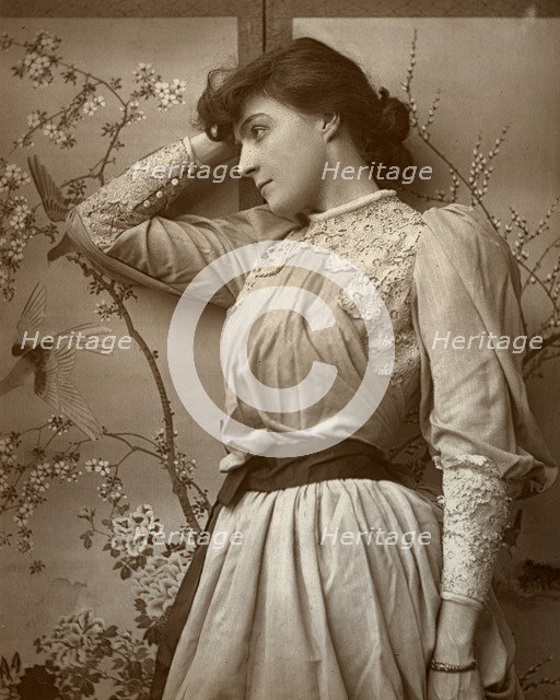 Cora Urquhart Brown-Potter, American actress, 1887. Artist: Ernest Barraud