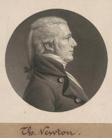 Thomas Newton, Jr., 1806. Creator: Charles Balthazar Julien Févret de Saint-Mémin.