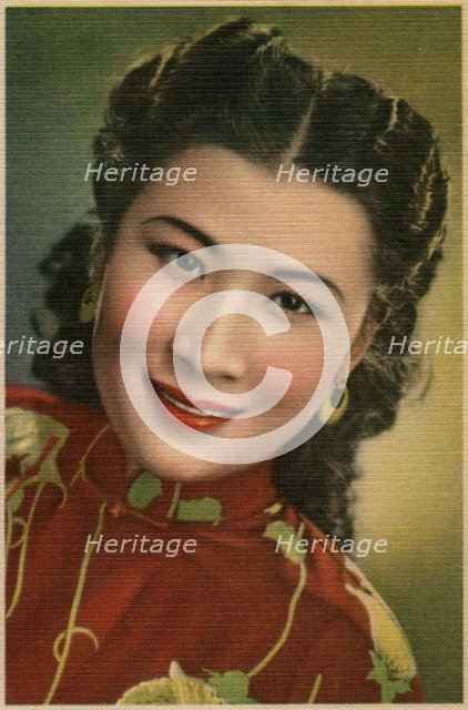 Wang Hsi Chun, Chinese actress, 20th century. Artist: Unknown