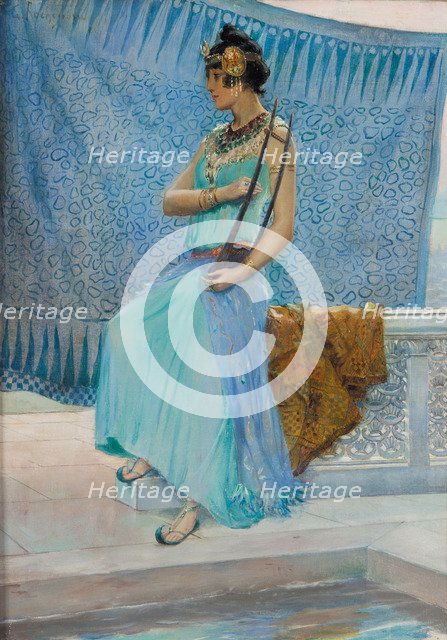 Algerian dancer or Salambó, 1910. Creator: Rochegrosse, Georges Antoine (1859-1938).