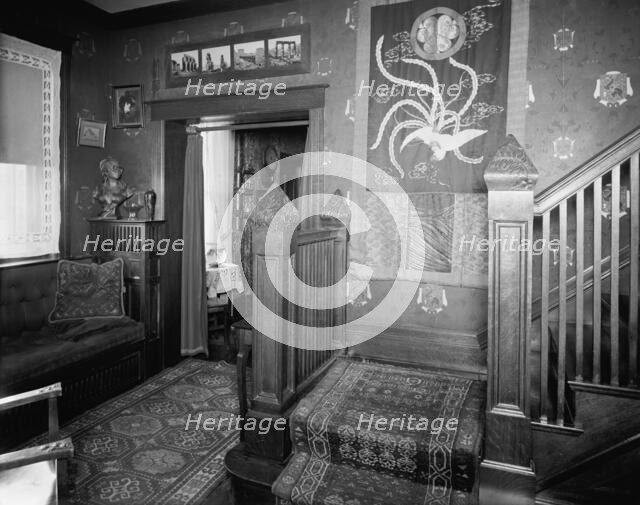 Douglas residence, hall & stairway, Detroit, Mich., between 1905 and 1915. Creator: Unknown.
