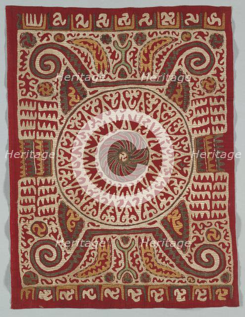 Cushion Cover, 1700s. Creator: Unknown.