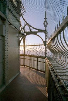 Viewing area at the top of the Blackpool Tower, Lancashire, 1999. Artist: P Williams