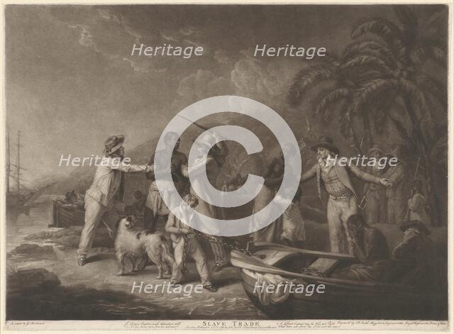 Slave Trade, 1791. Creator: John Raphael Smith.