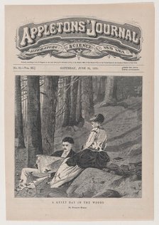 A Quiet Day in the Country (Appleton's Journal, Vol. III), June 6, 1870. Creator: Unknown.