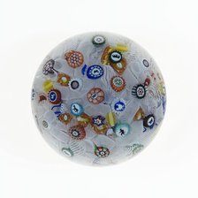 Paperweight, Lunéville, 1847. Creator: Baccarat Glasshouse.