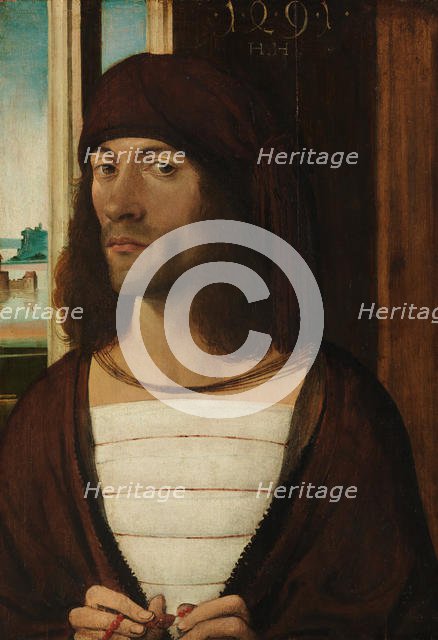Portrait of a Man, 1491. Creator: German (Nuremberg) Painter (late 15th century).