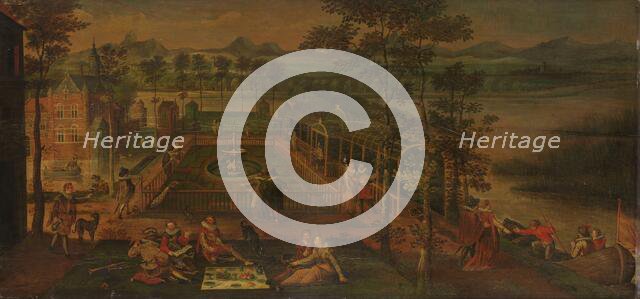 Pleasure Garden, c.1590. Creator: Anon.