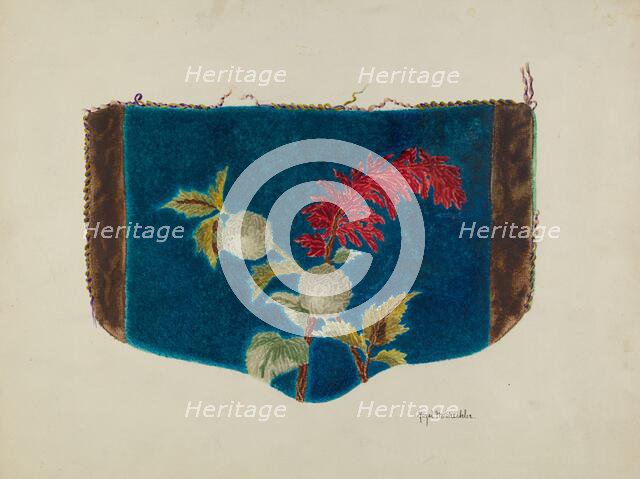 Fireplace Screen, c. 1939. Creator: Hazel Sheckler.