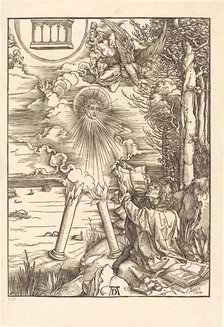 Saint John Devouring the Book, 1498. Creator: Albrecht Durer.