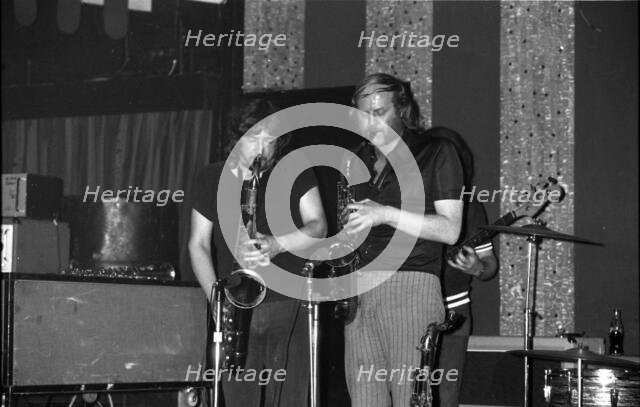 Dick Morrisey and Dave Quincy, If, Marquee Club, Soho, London, 1971. Creator: Brian O'Connor.